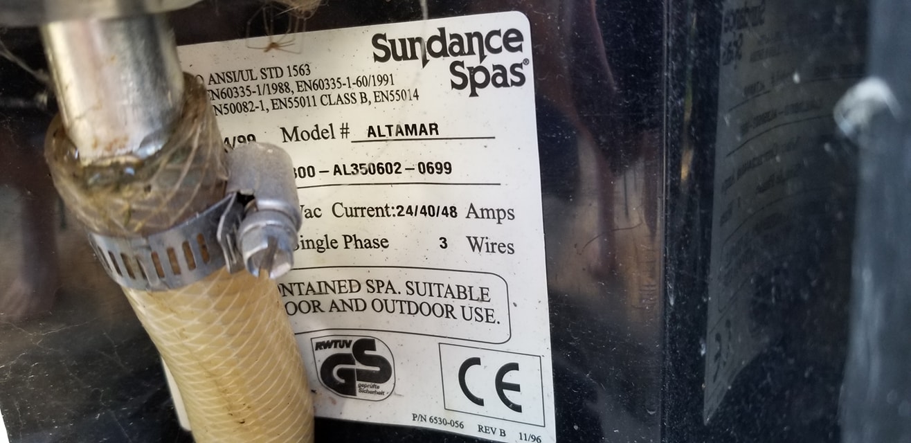 Heater outlet hose beginning to slip off