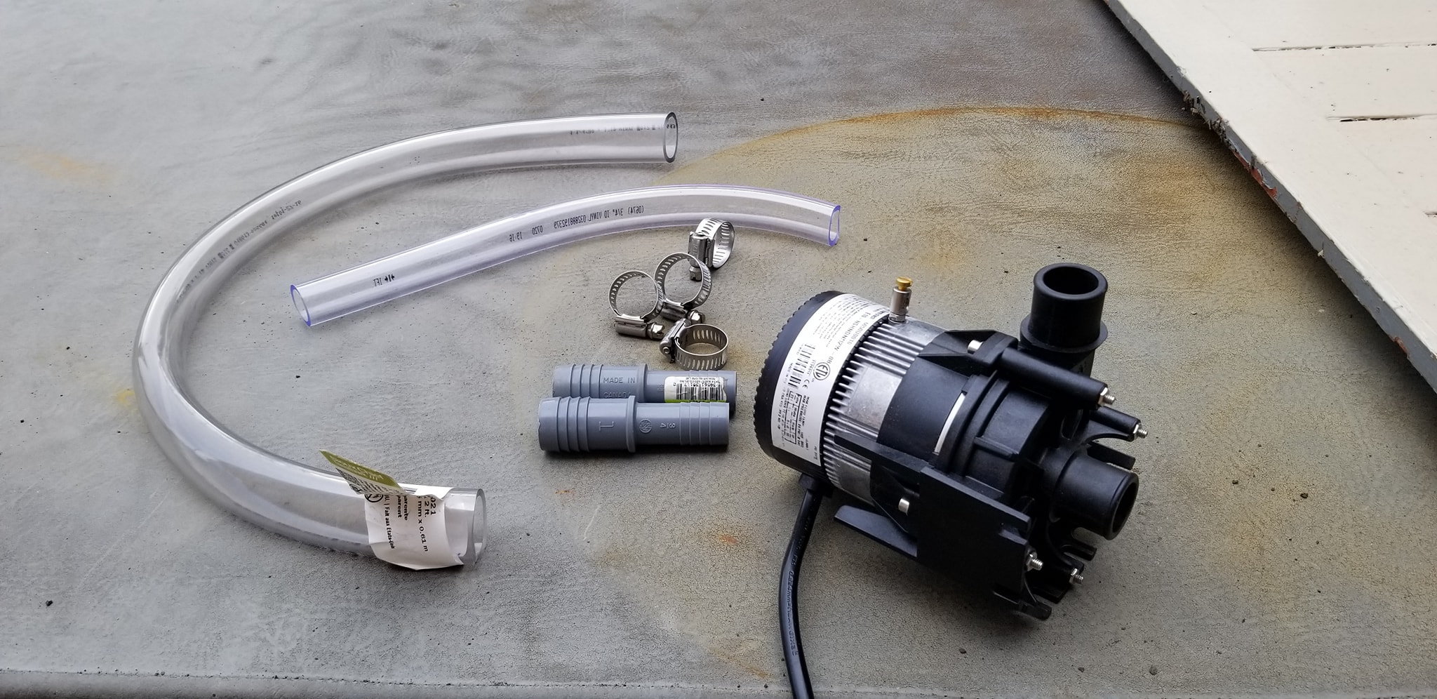 New circulation pump