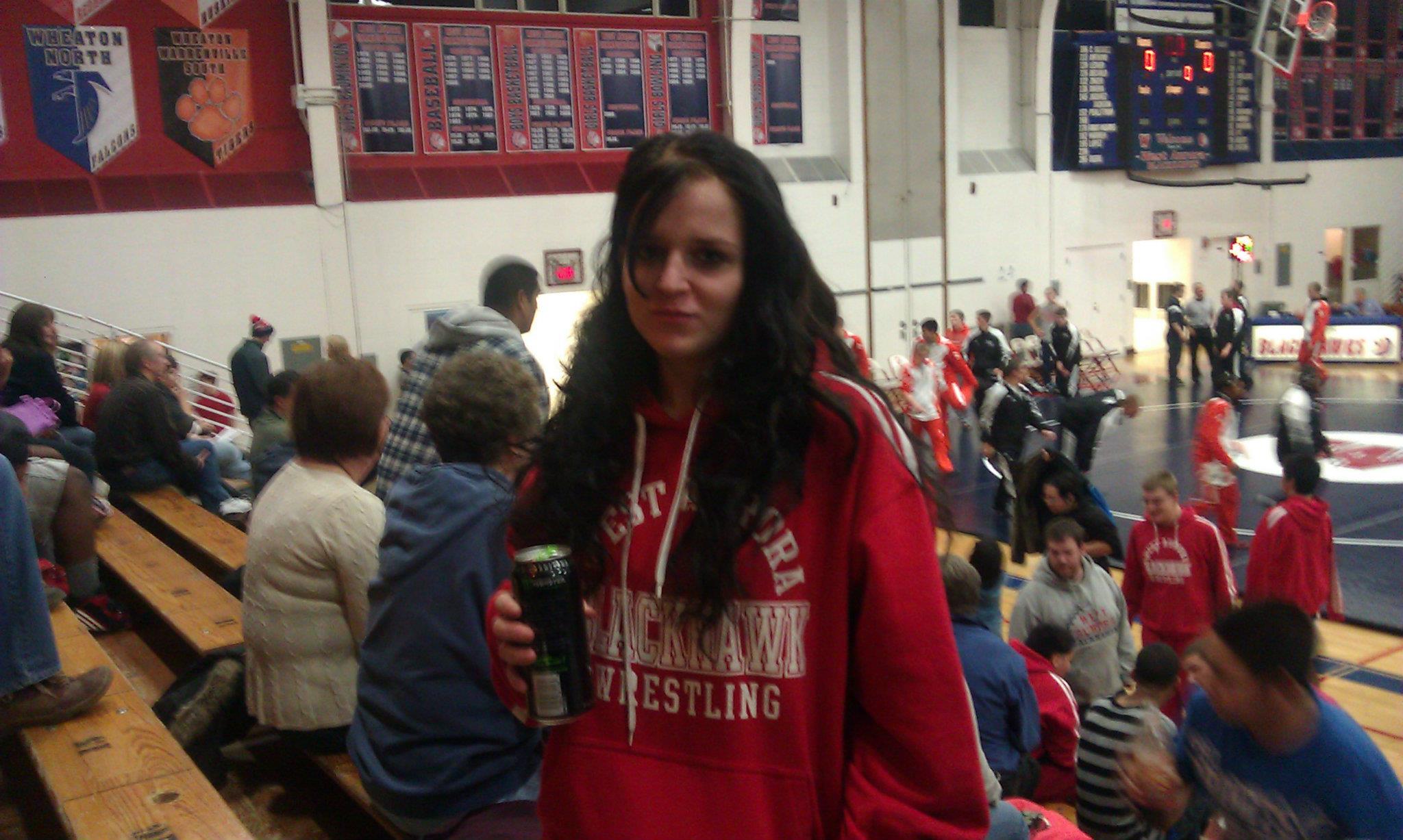 Rebecca Kraft wrestling archive photo